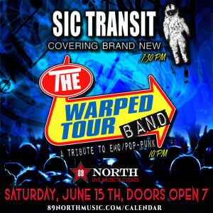 Flyer: The warped Tour Band & Sic Transit