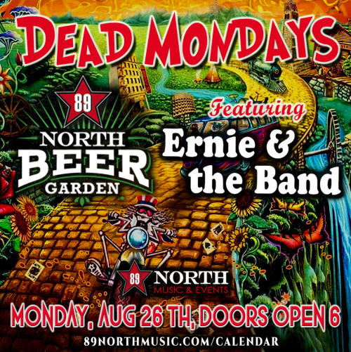 Flyer: Dead Monday with Ernie & the Band