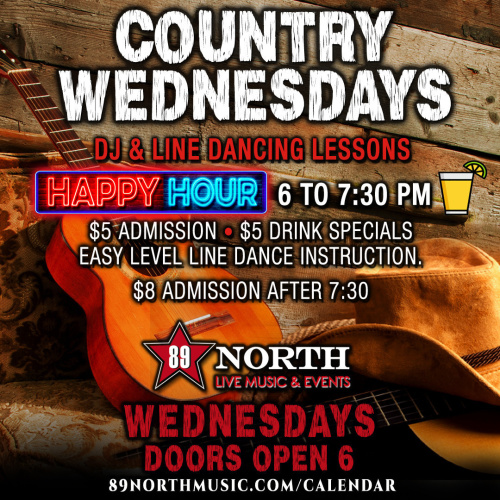 Flyer: Country Wednesdays