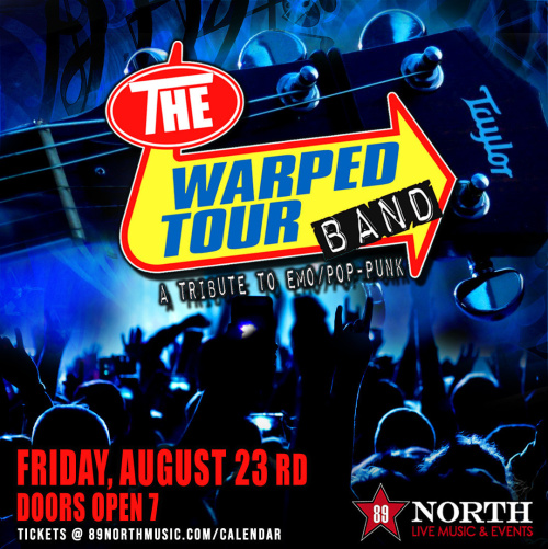 Flyer: The Warped Tour Band