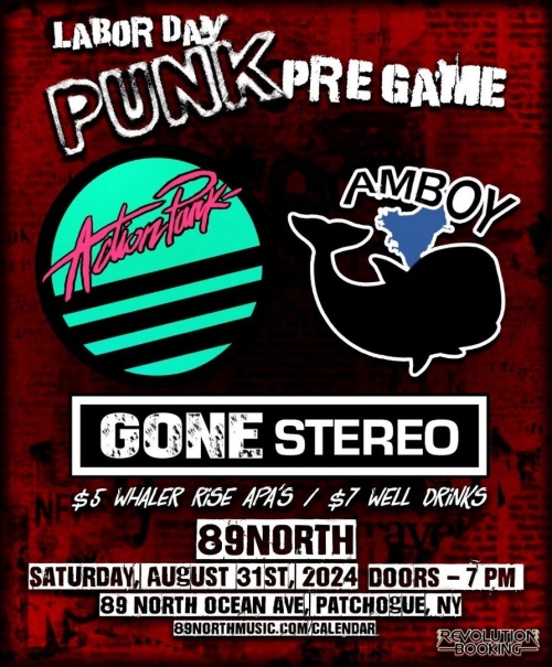 Flyer: Labor Day Punk Pre Game Party