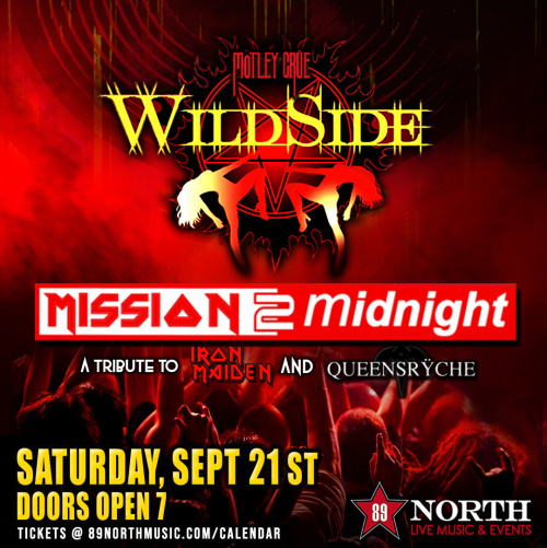 Flyer: Wild Side & Mission 2 Midnight