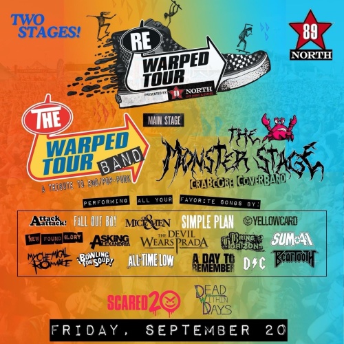 Flyer: THE RE-WARPED TOUR