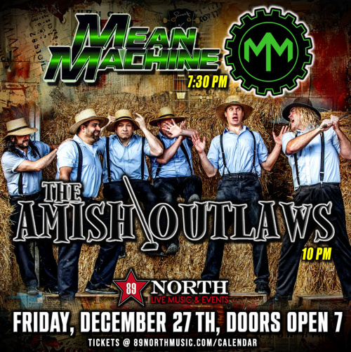 Flyer: TBA & THE AMISH OUTLAWS