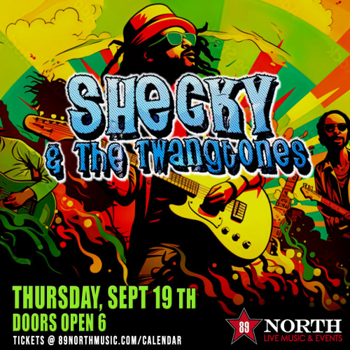 Flyer: Shecky & the Twangtones