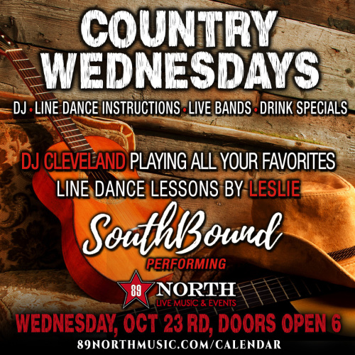 Flyer: Country Wednesdays - Featuring Southbound