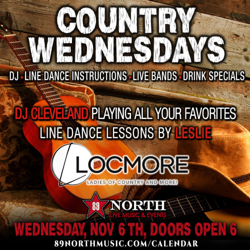 Flyer: Country Wednesday - Featuring Locmore