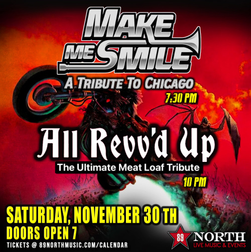 Flyer: Make Me Smile & All Revved Up