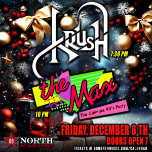 Flyer: Krush & The Max