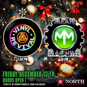 Flyer: Vinyl Revival & Mean Machine