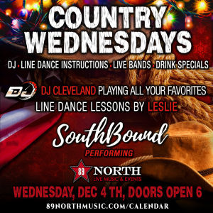 Flyer: Country Wednesdays - Featuring Southbound