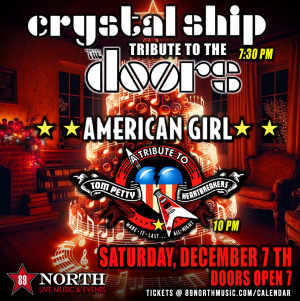 Flyer: Crystal Ship & American Girl