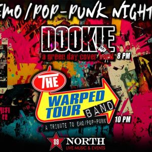 Flyer: The Warped Tour Band w/ DOOKIE