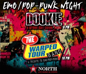 Flyer: The Warped Tour Band w/ DOOKIE