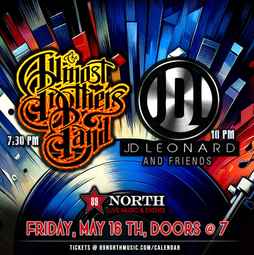 The Almost Brothers Band & JD Leonard and Friends - Flyer