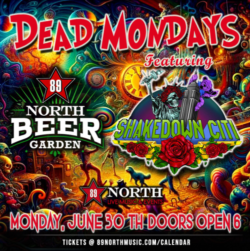 Dead Monday featuring Shakedown Citi - Flyer