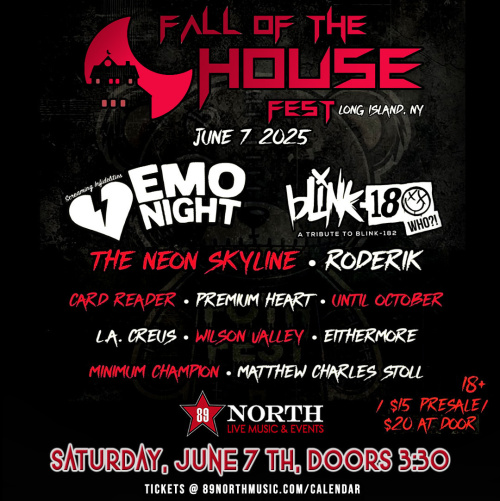 Fall of the House Fest - Flyer