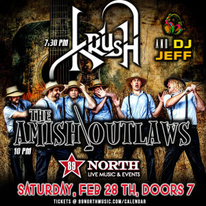Flyer: The Amish Outlaws & Krush