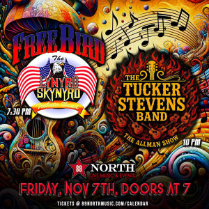 Flyer: Freebird & The Tucker Stevens Band