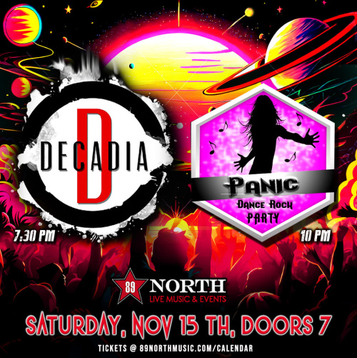 Decadia & Panic - Flyer