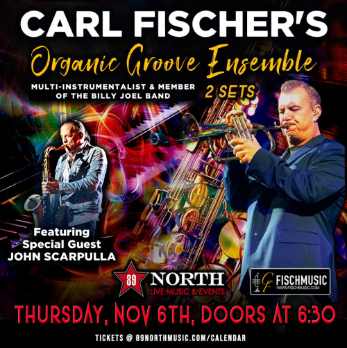 Carl Fischer's Organic Groove Ensemble - Flyer