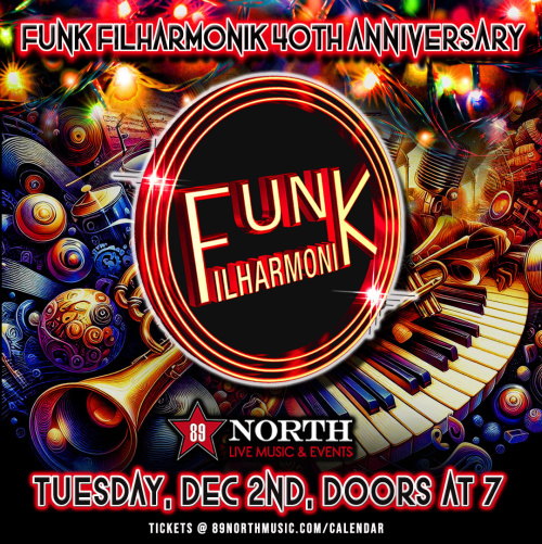 Funk Filharmonik 40th Anniversary - Flyer