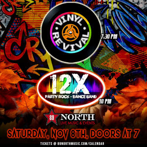 Flyer: Vinyl Revival & 12X