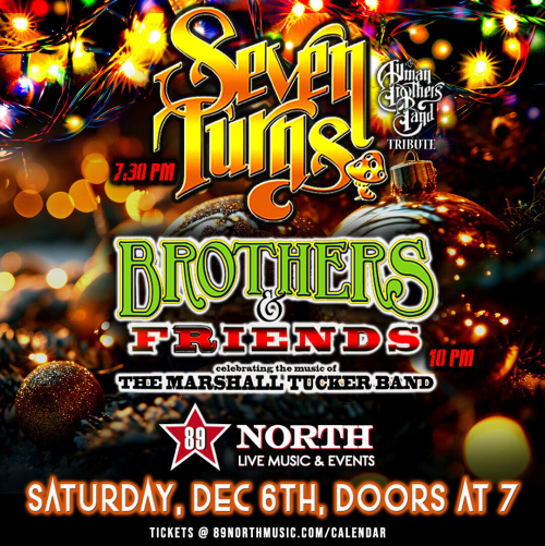 Seven Turns & Brothers & Friends - Flyer