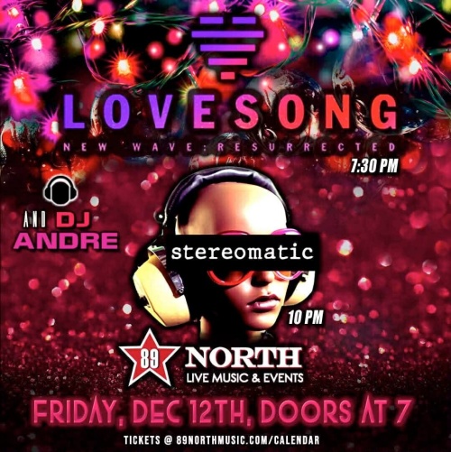 Lovesong & Stereomatic - Flyer