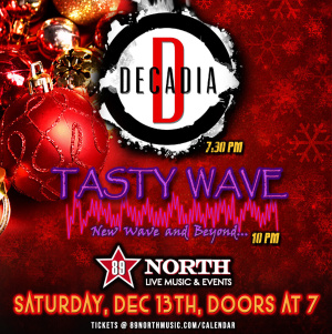 Flyer: Decadia & Tasty Wave