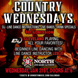 Flyer: Country Wednesday with Leslie