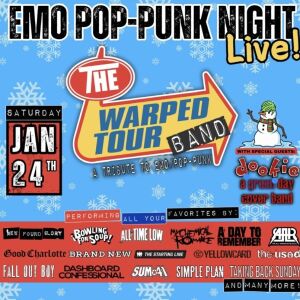 Flyer: The Warped Tour Band & Dookie