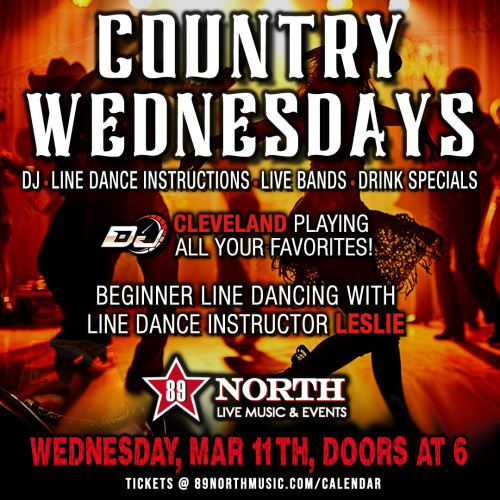 Country Wednesday with Leslie - Flyer