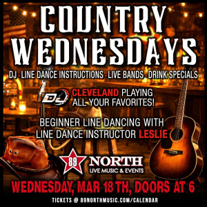 Flyer: Country Wednesday with Leslie