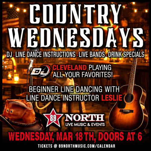Country Wednesday with Leslie - Flyer