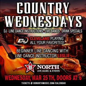 Flyer: Country Wednesday with Leslie