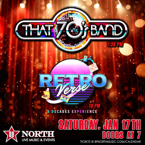 That 70's Band & Retro Verse - Flyer