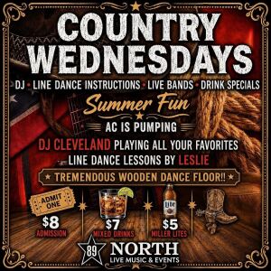Flyer: Country Wednesday with Leslie
