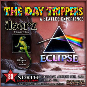 Flyer: The Doorz, Eclipse, Day Trippers