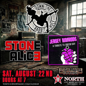 Flyer: Down the Rabbit Hole, Stone Alice, & Jersey Nimrods