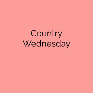 Flyer: Country Wednesday