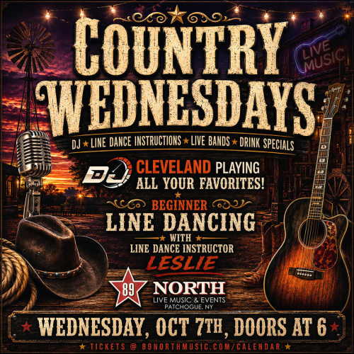 Country Wednesday - Flyer