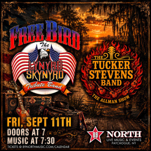 Flyer: Freebird & The Tucker Stevens Band
