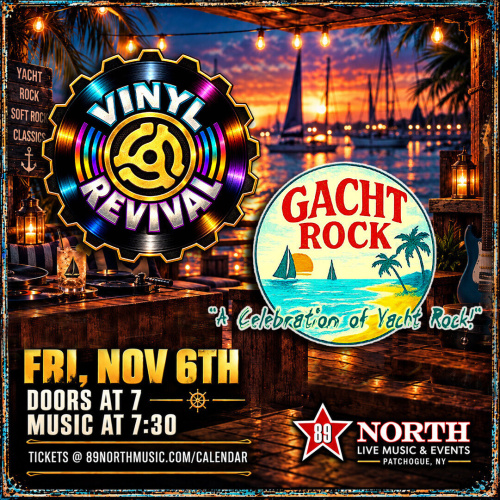 Vinyl Revival & Gacht Rock - Flyer