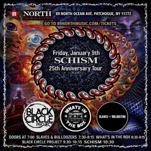 Flyer: Schism 25th Anniversary Tour