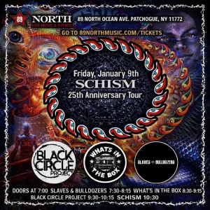 Flyer: Schism 25th Anniversary Tour