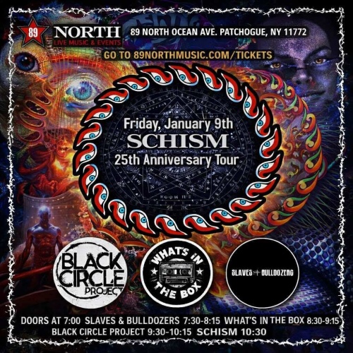 Schism 25th Anniversary Tour - Flyer