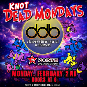Flyer: Knot Dead Monday - Dave Diamond & Friends