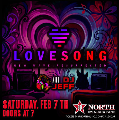 Lovesong & DJ Jeff - Flyer