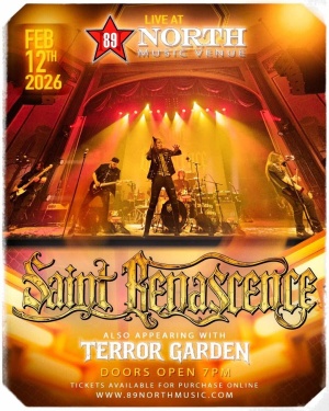 Flyer: Saint Renascence with Terror Garden